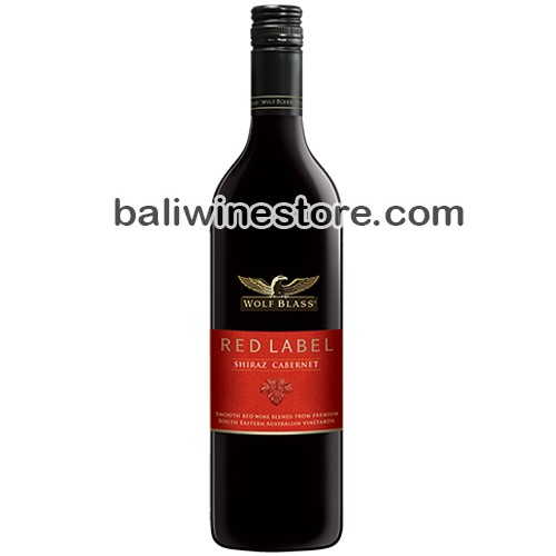 Ananiver princip ingen forbindelse Wolfblass Red Label Shiraz Cabernet 750ml - BALI WINE STORE